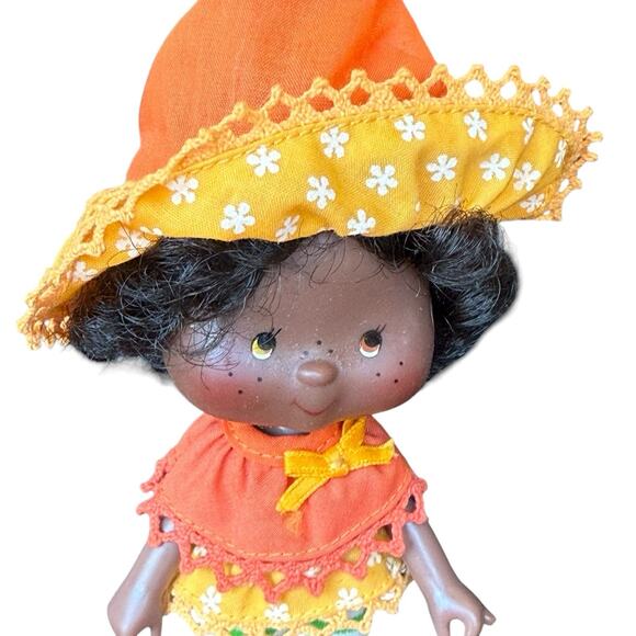 Vtg 80’s Strawberry Shortcake ORANGE BLOSSOM Doll With Comb - American Greetings - Picture 6 of 9